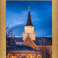 Provo City Center Blue and Gold