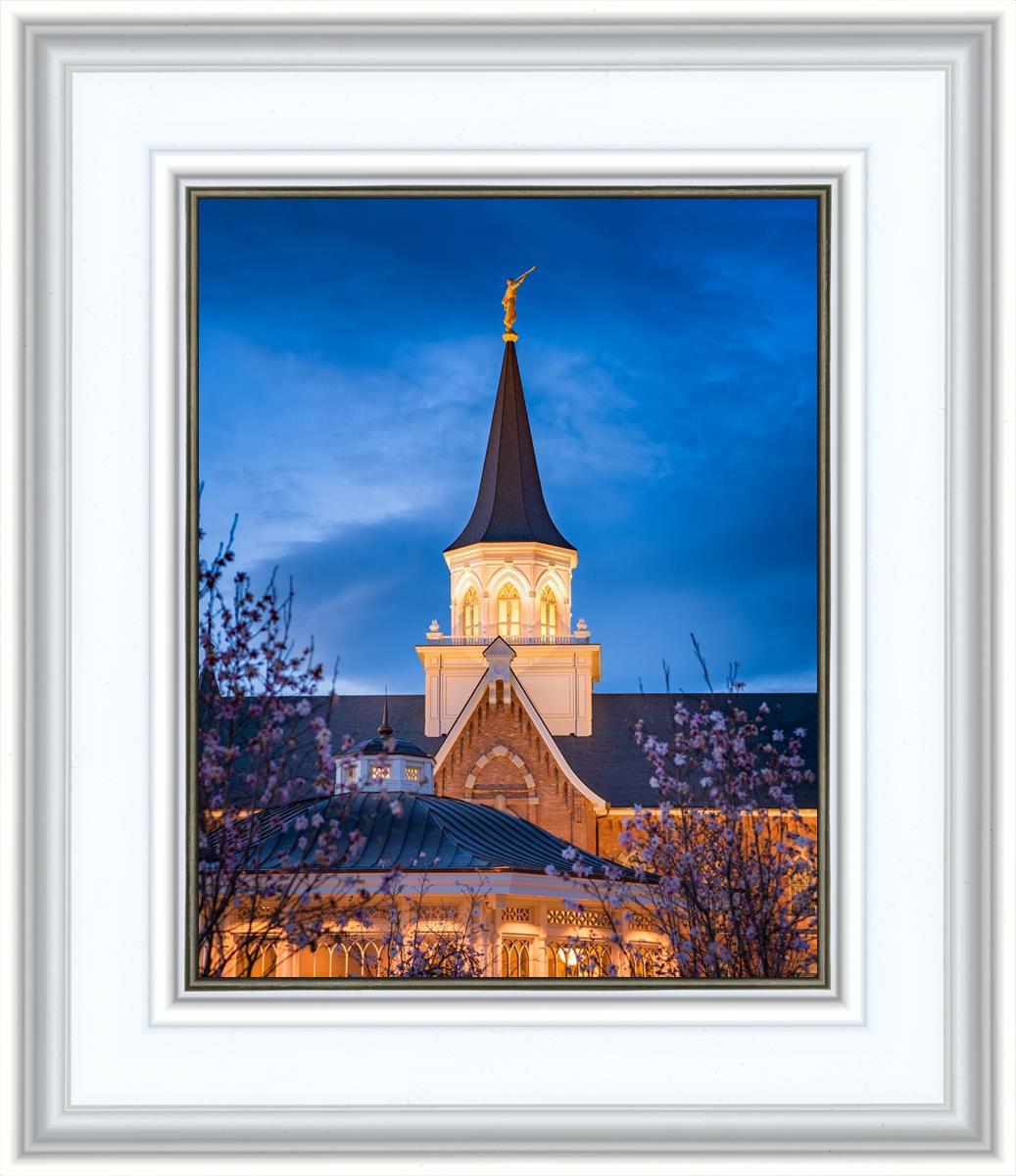 Provo City Center Blue and Gold