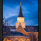 Provo City Center Blue and Gold