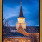 Provo City Center Blue and Gold