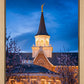 Provo City Center Blue and Gold