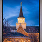 Provo City Center Blue and Gold