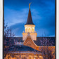 Provo City Center Blue and Gold
