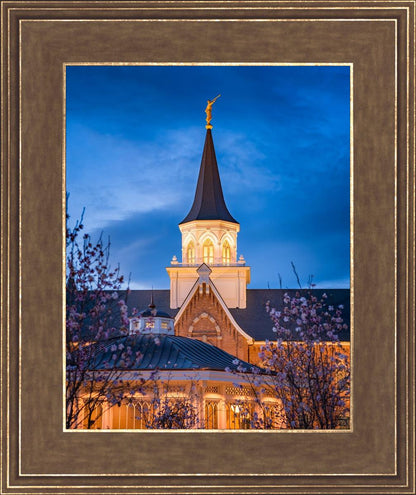 Provo City Center Blue and Gold