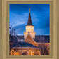 Provo City Center Blue and Gold