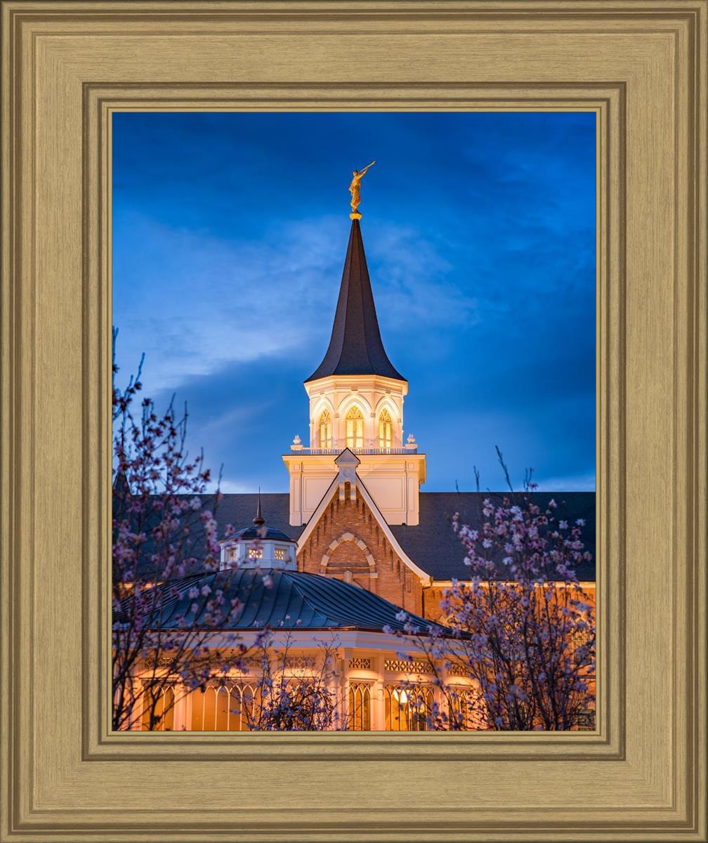Provo City Center Blue and Gold