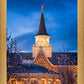 Provo City Center Blue and Gold