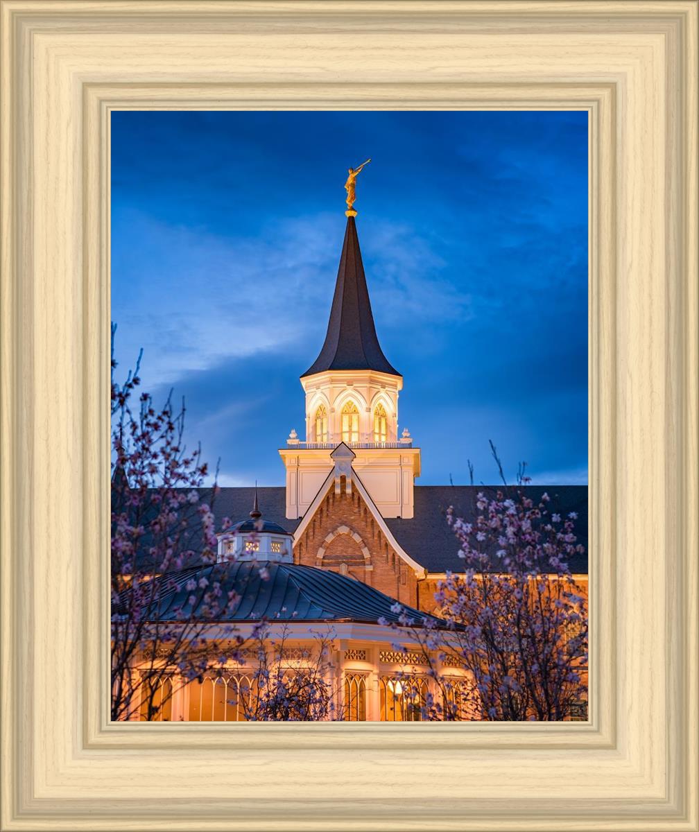 Provo City Center Blue and Gold