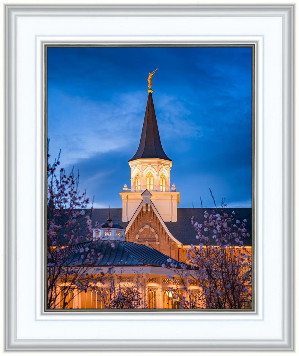 Provo City Center Blue and Gold
