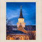 Provo City Center Blue and Gold