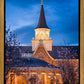 Provo City Center Blue and Gold