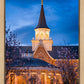 Provo City Center Blue and Gold
