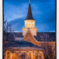 Provo City Center Blue and Gold