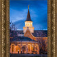 Provo City Center Blue and Gold