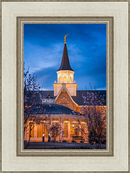 Provo City Center Blue and Gold