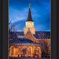 Provo City Center Blue and Gold