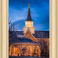 Provo City Center Blue and Gold