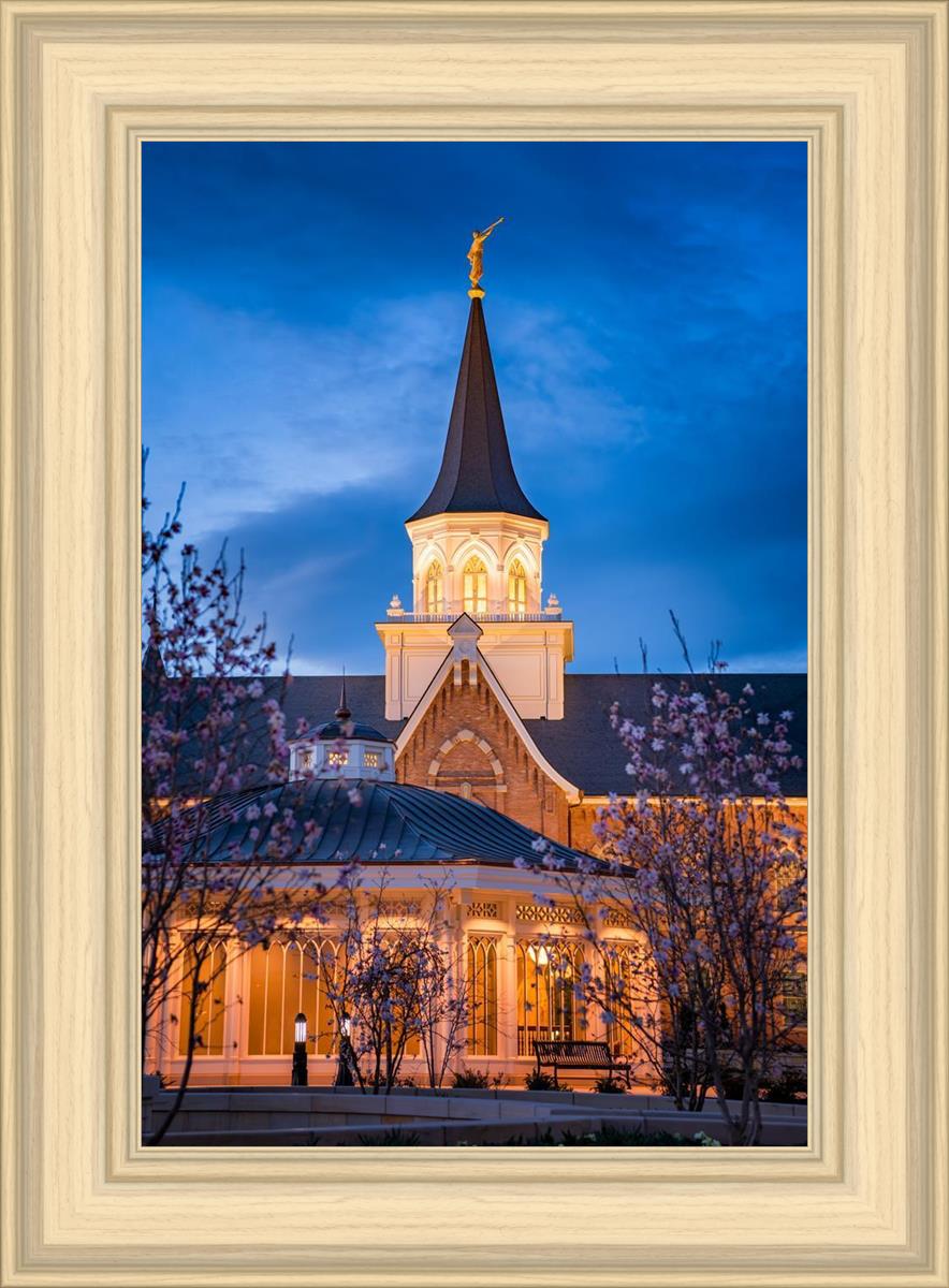 Provo City Center Blue and Gold