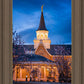 Provo City Center Blue and Gold