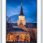 Provo City Center Blue and Gold