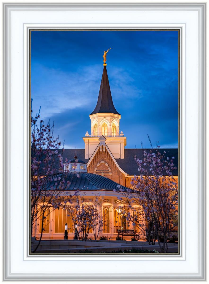 Provo City Center Blue and Gold