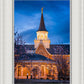 Provo City Center Blue and Gold