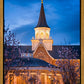 Provo City Center Blue and Gold