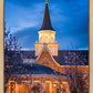 Provo City Center Blue and Gold