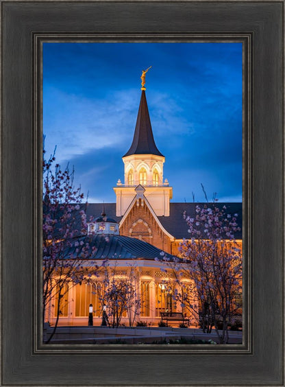 Provo City Center Blue and Gold