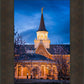 Provo City Center Blue and Gold