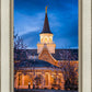 Provo City Center Blue and Gold