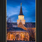 Provo City Center Blue and Gold