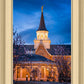 Provo City Center Blue and Gold