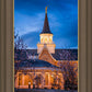 Provo City Center Blue and Gold