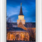 Provo City Center Blue and Gold