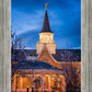 Provo City Center Blue and Gold