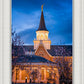 Provo City Center Blue and Gold