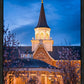 Provo City Center Blue and Gold
