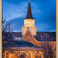 Provo City Center Blue and Gold