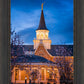 Provo City Center Blue and Gold