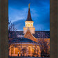 Provo City Center Blue and Gold