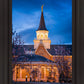 Provo City Center Blue and Gold