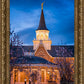 Provo City Center Blue and Gold