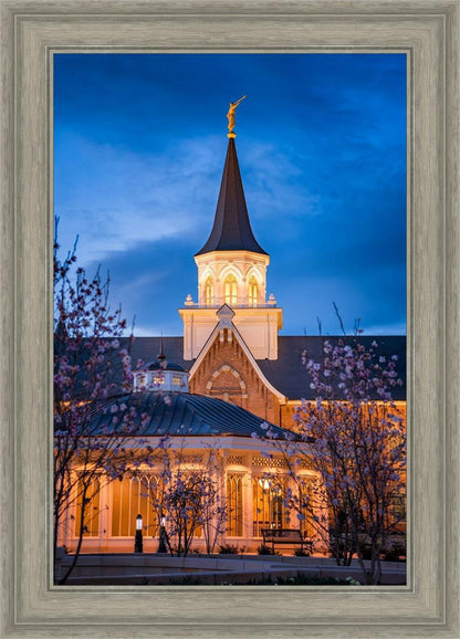 Provo City Center Blue and Gold