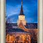 Provo City Center Blue and Gold