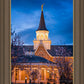 Provo City Center Blue and Gold
