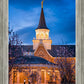 Provo City Center Blue and Gold
