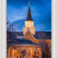 Provo City Center Blue and Gold