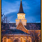 Provo City Center Blue and Gold