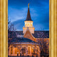 Provo City Center Blue and Gold